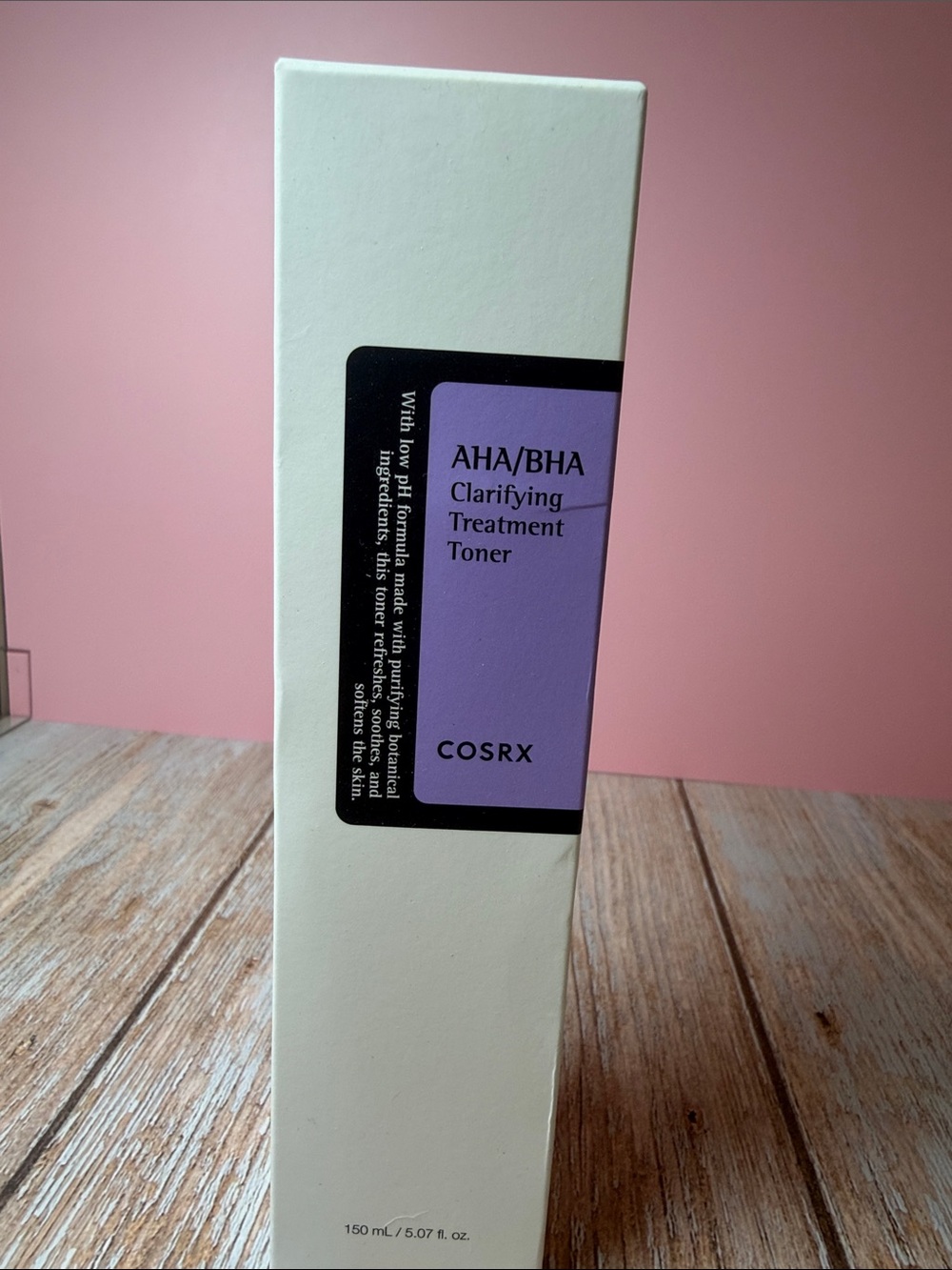 COS AHA/BHA Clarifying Treatment Toner in Lavender and White NEW